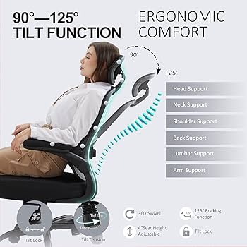 Amazon.com: TUKAKA Ergonomic Office Chair,Ultra Thick Office